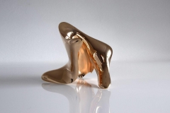 trans-dimensional object "transition" Bronze polished