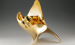 trans-dimensional object_"transition"_bronze polished_4