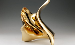 trans-dimensional object_"transition"_bronze polished_2