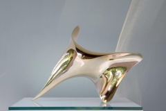 trans-dimensional object "nimbus" Bronze polished