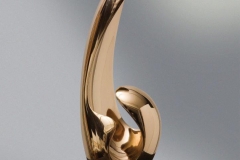 "geometric cloud" Bronze hand polished